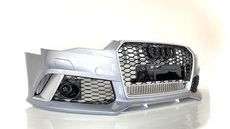 Audi A6 2015-2018 RS6 front bumper (CHROME FRAME )
