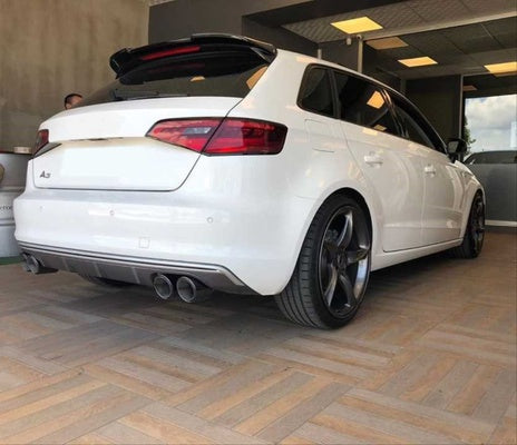 Audi A3 hatchback 2014-2018 roof spoiler