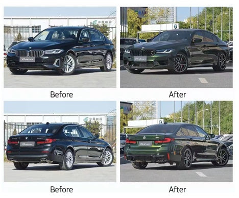BMW 5 Series G30 2021+ LCI M5 looking body kit
