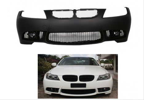 BMW 3 Series E90 PRE LCI 2005-2008 M3 looking front bumper with fog lamp