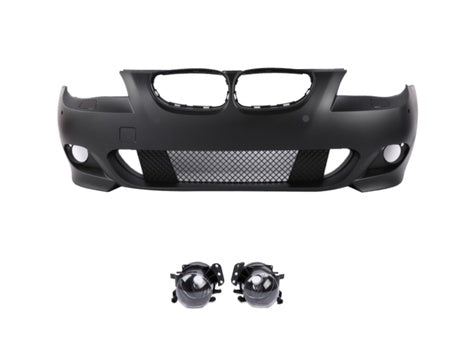 BMW 5 Series E60 M sport front bumper with fogs