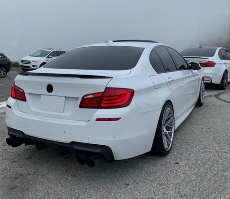 BMW 5 series F10 m4 style boot spoiler