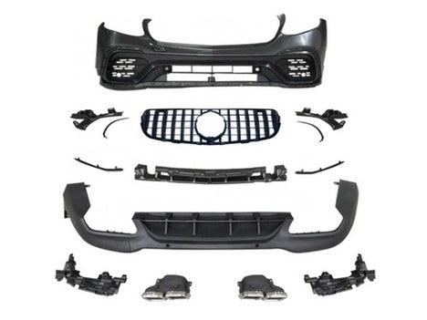 Mercedes glc x253 2017+ amg63s looking body kit