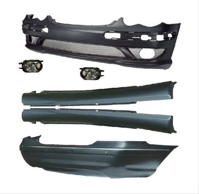 Mercedes C class W203 AMG body kit