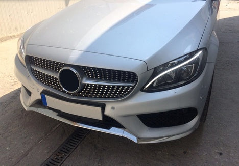 Mercedes C class W205 2019+ diamond grey grill