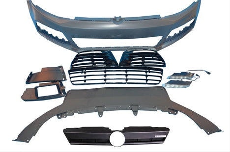 MK 6 Jetta 12-15 R front bumper & grill