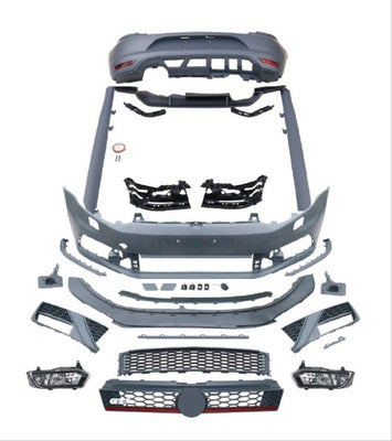 VW Polo 2010-2017 facelift GTI body kit