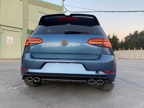 VW Golf MK 7.5 2017+ R rear bumper