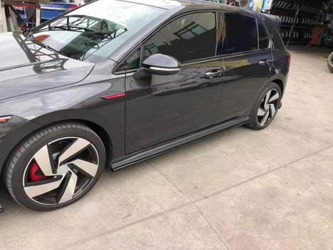VW Golf MK 8 GTI side skirts