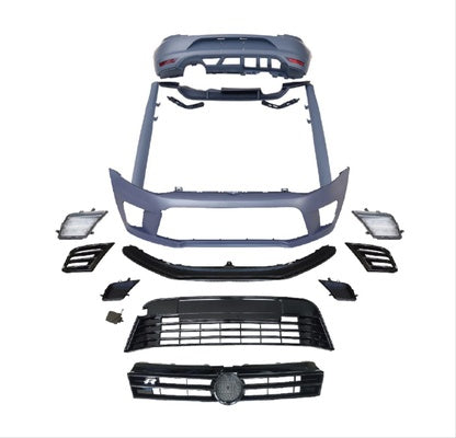 VW Polo 2010-2017 WRC body kit with fogs